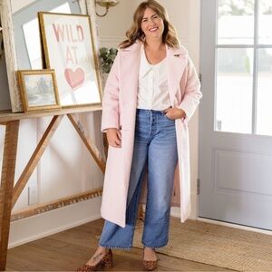 NWT Joe Fresh × Jillian Harris High Rise Wide Leg Crop Jeans